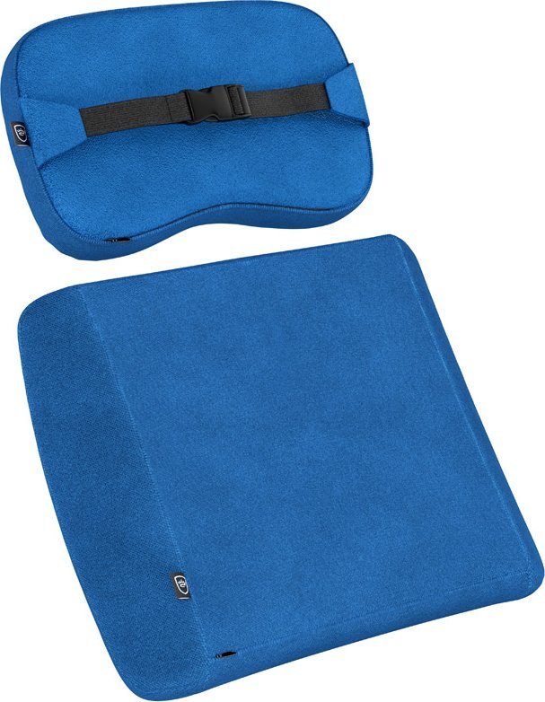 Set jastëkësh memory foam noblechairs Fallout 25th Anniversary, për qafë dhe mesit, i zi