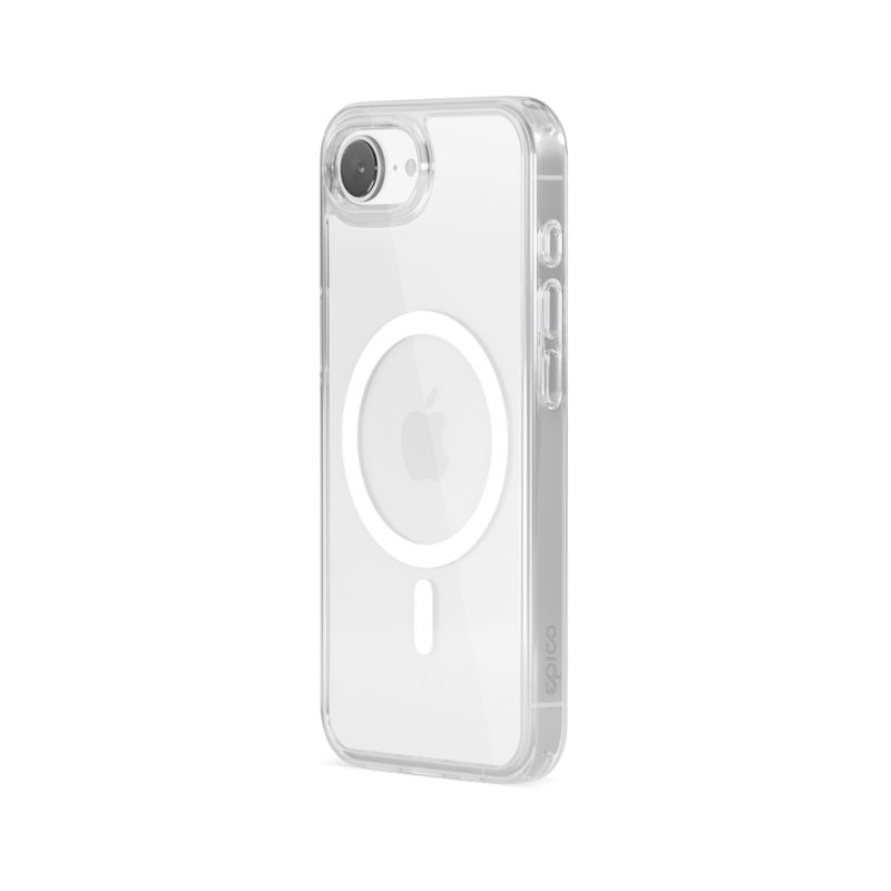 Mbulesë telefoni Epico 93610101000002, 6.06", MagSafe, transparente e bardhë