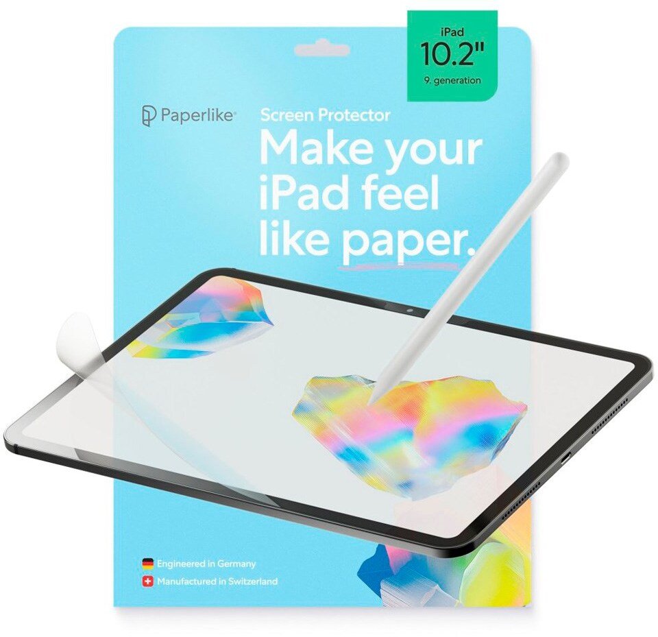 Mbrojtës ekrani Paperlike Screen Protector 3 për iPad 10.2", 2 copë, transparent