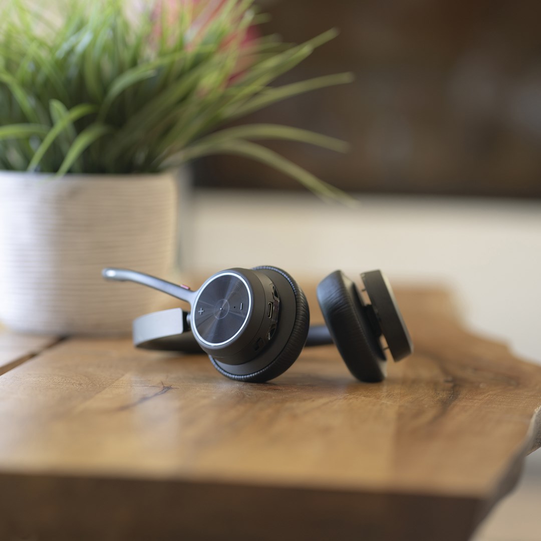 Kufje Poly Voyager 4320-M, +BT700, USB-A to USB-C, të zeza