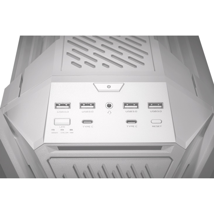 Kasë Asus ROG Hyperion GR701, Midi Tower, e bardhë