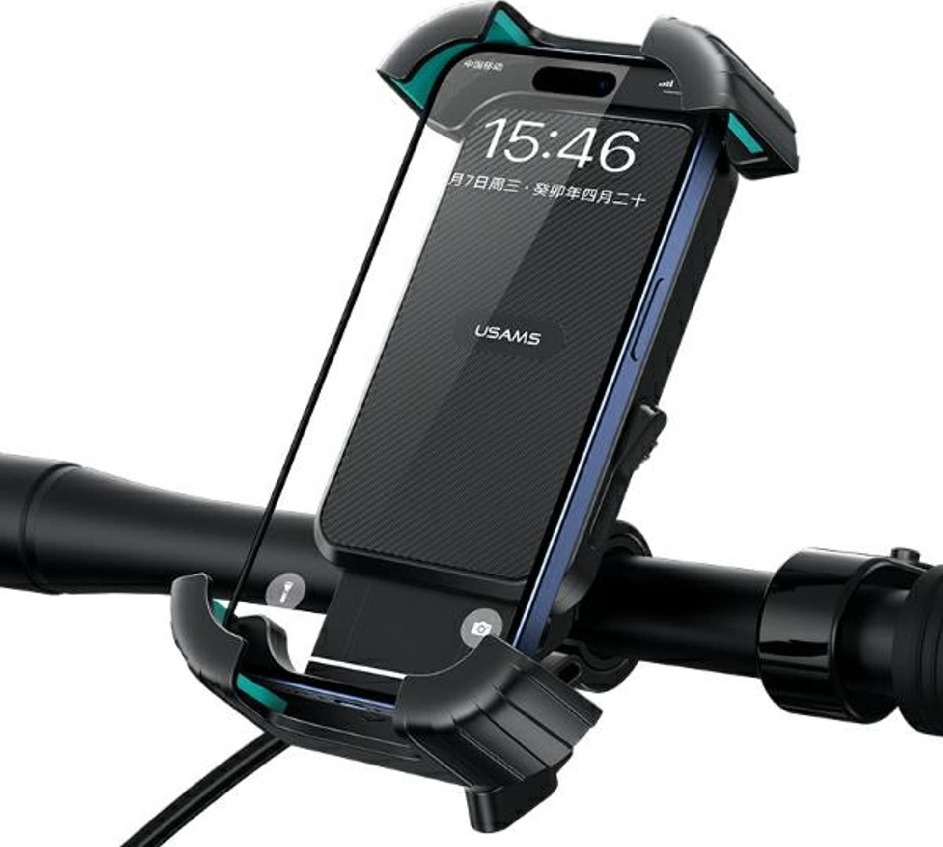 Mbajtës telefoni për biçikletë USAMS Ying Series, 4.7" 6.7", i zi