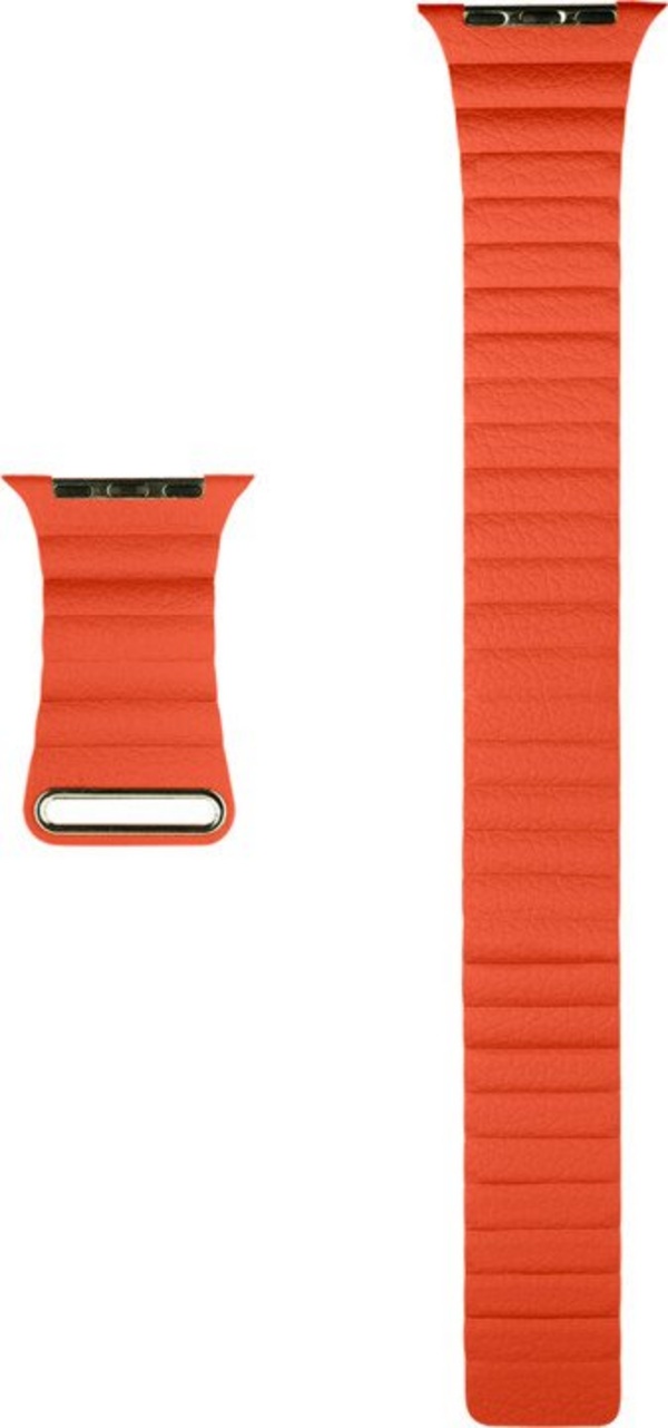Rrip magnetik COTEetCI Loop Band për Apple Watch 38 / 40mm / 41mm, i portokalltë
