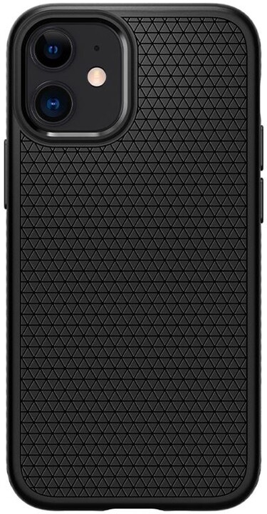 Mbrojtëse Spigen Liquid Air për iPhone 12 mini, e zezë
