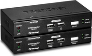 Комплет продолжувач KVM TRENDnet TK-EX4, USB, VGA, 100m