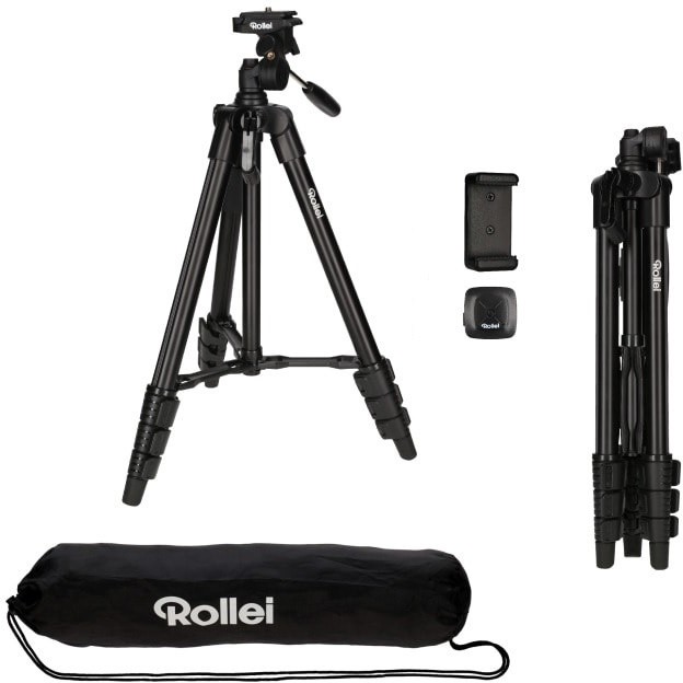 Mbajtëse tripod Rollei për telefon dhe aparatë fotografik
