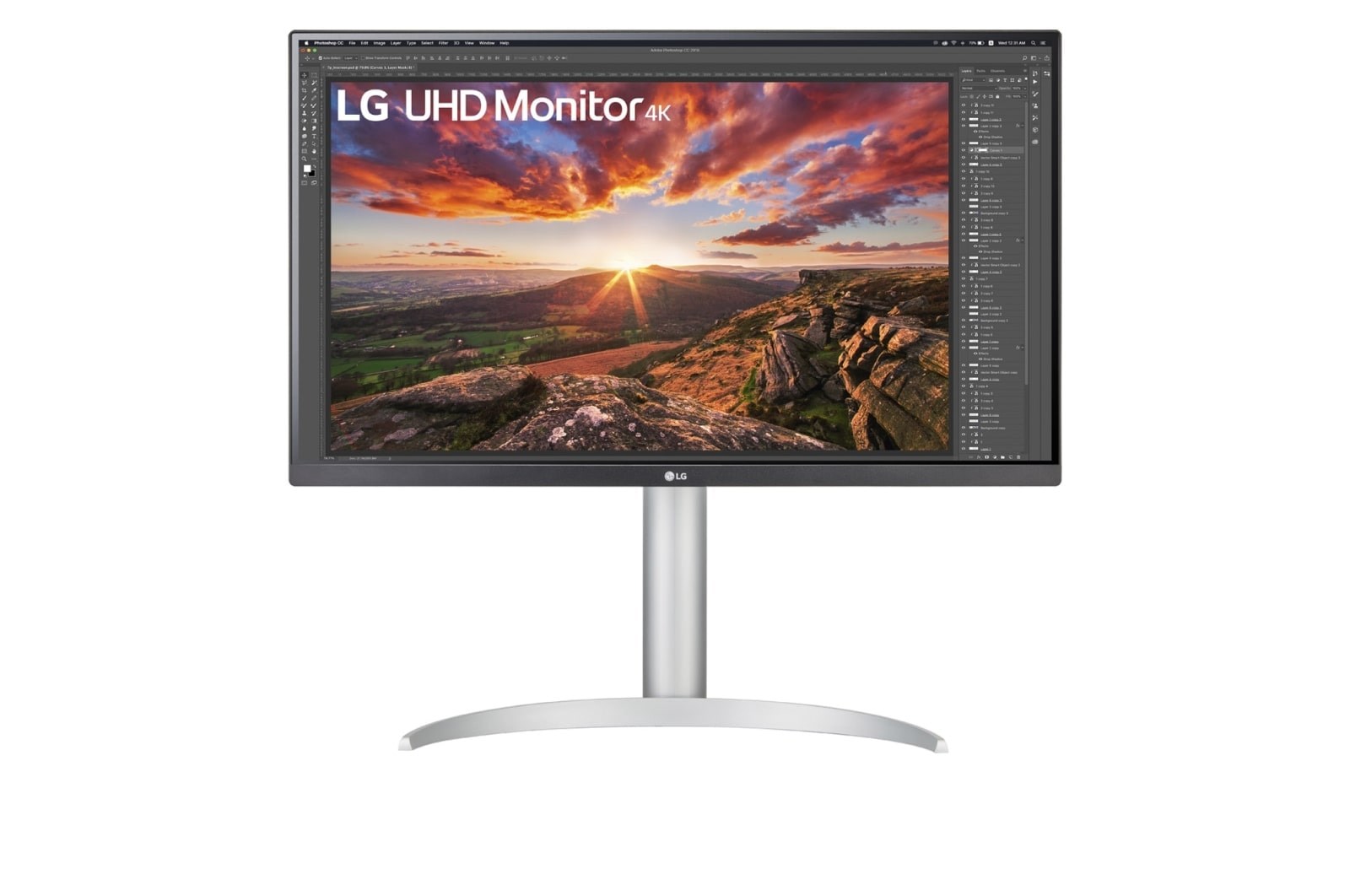 Monitor LG 27UP85NP-W, 27", 3840 x 2160, 4K Ultra HD, 60 Hz, i bardhë