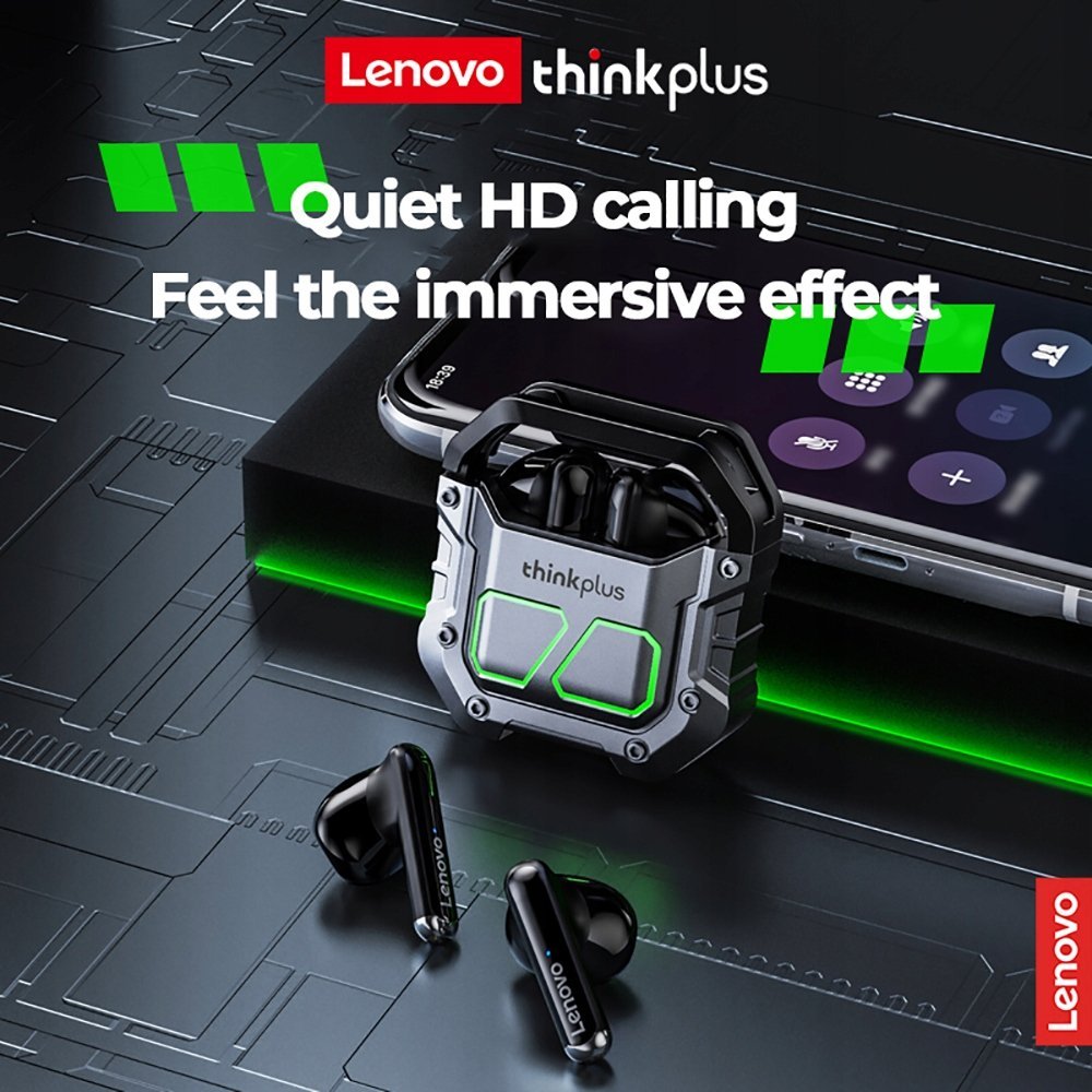 Dëgjuese in-ear Lenovo XT81 TWS, të zeza