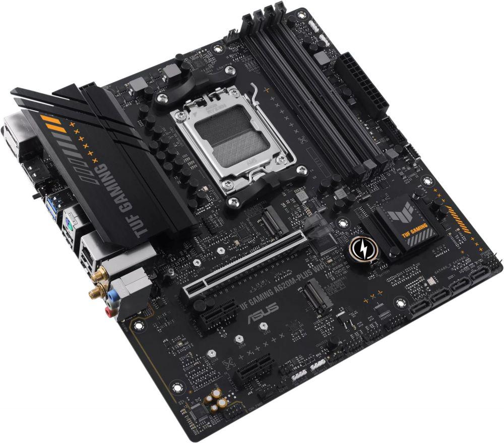 Pllakë amë Asus TUF Gaming A620M Plus WiFi, DDR5, WiFi 6, e zezë