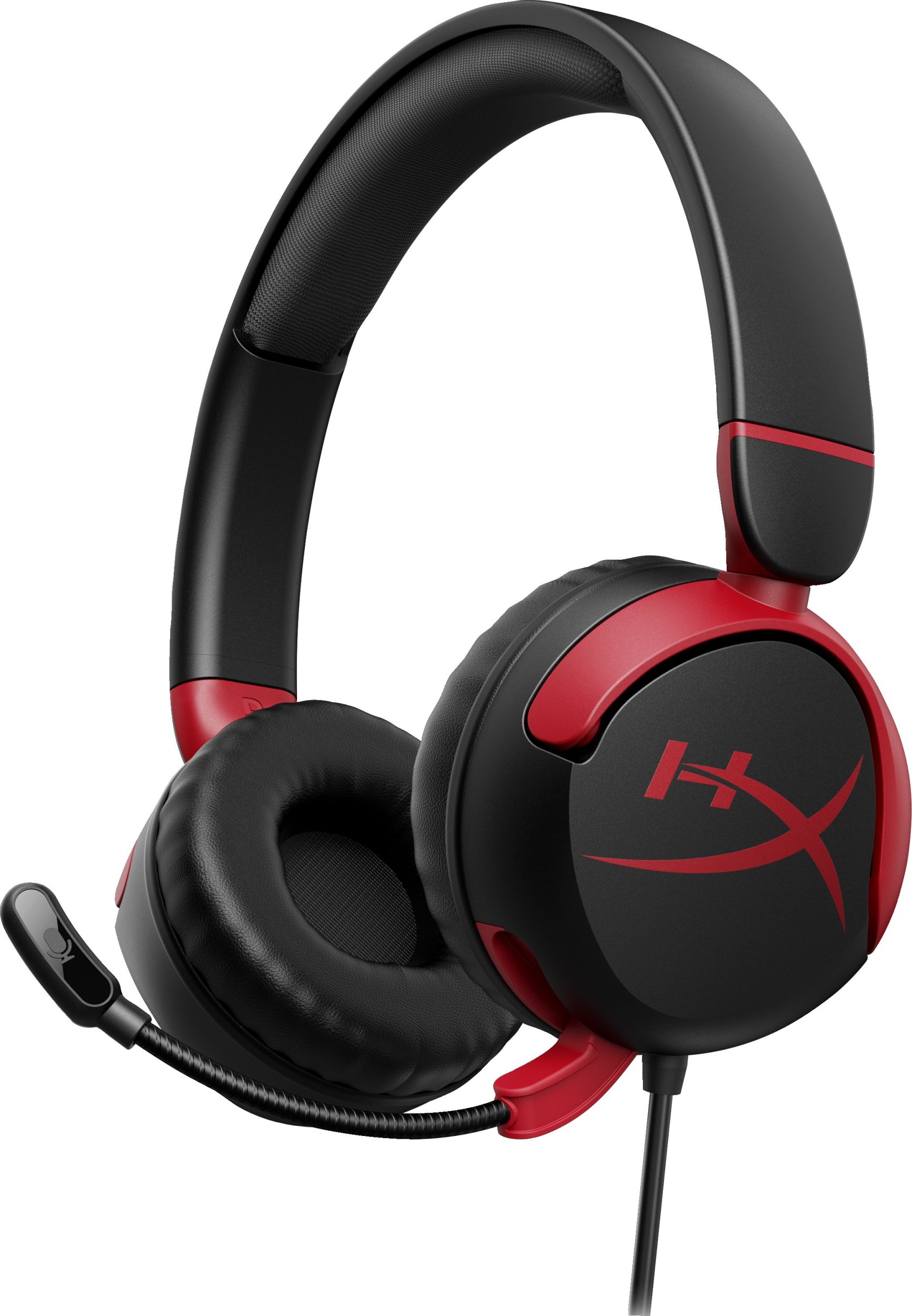 Kufje gaming HyperX Cloud Mini, over ear, izolim zëri, të zeza me të kuqe