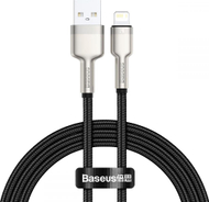 Kabllo USB Baseus CALJK-A01, USB-A në Lightning, 1 m, i zi