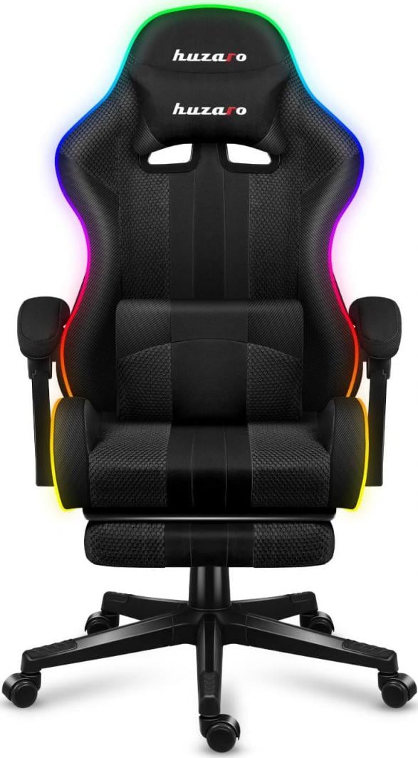 [OUTLET] Karrige Huzaro Force 4.7 RGB, e zezë