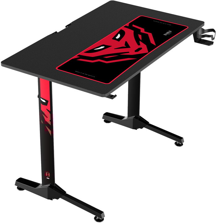 Tavolinë Diablo X-Mate 1000, e zezë/ kuqe