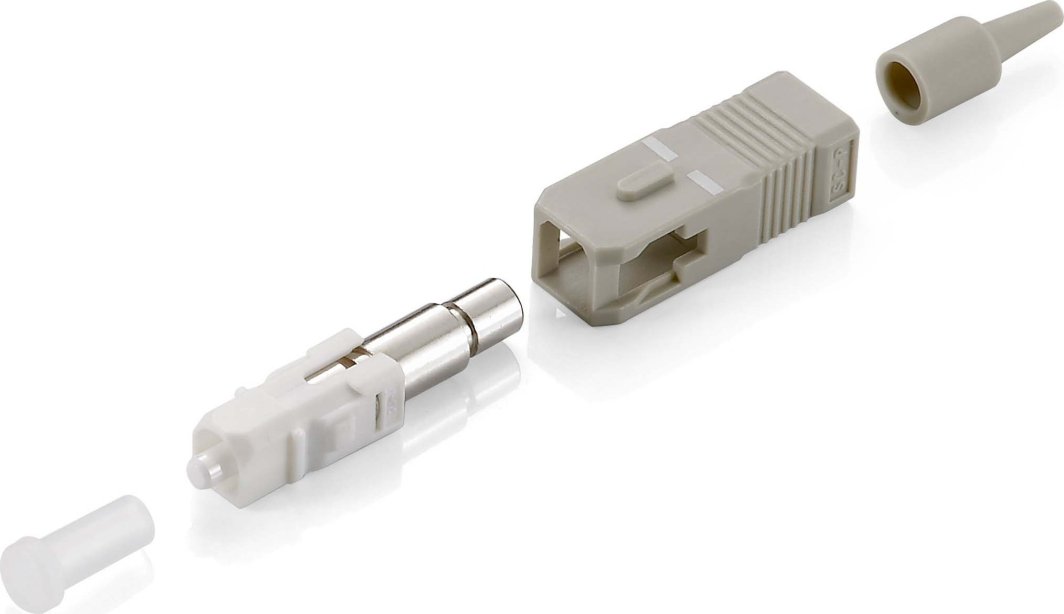 Конектор оптичко влакно Equip SC Multimode, сет 12 парчиња, беж