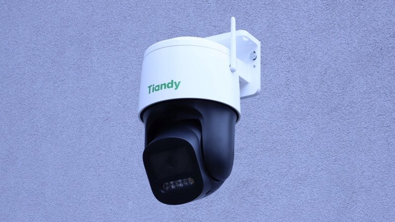 Kamerë sigurie Tiandy TC-H334S Lite, 3MP, WiFi, Dual Light, e bardhë