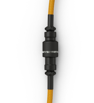 Kабел спирален за тастатура Glorious Coiled Keyboard Cable, USB C, Glorious Gold, златен