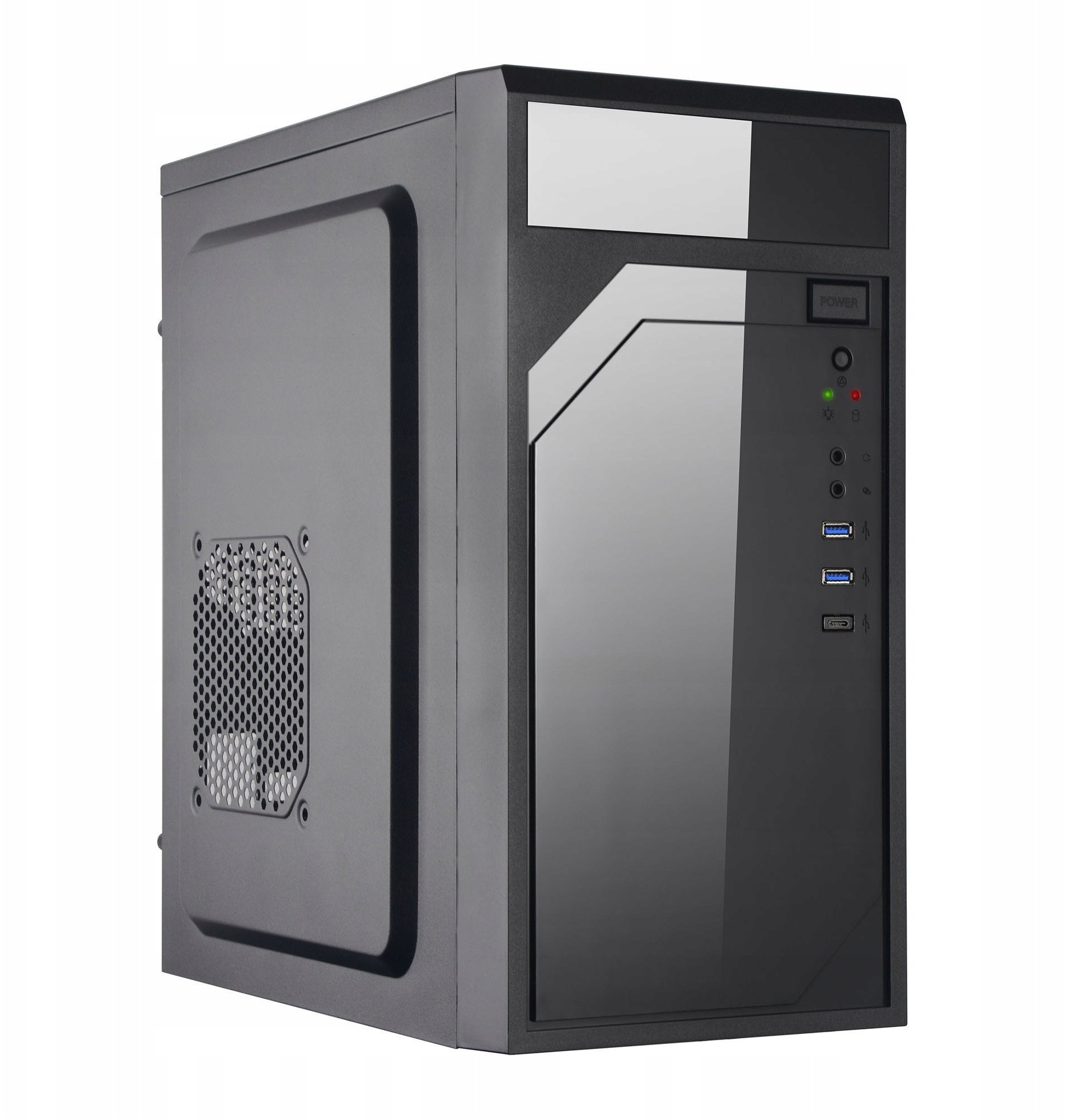 Kuti kompjuteri Eurocase ML M6-590B, Mini Tower, micro ATX mini ITX, e zezë