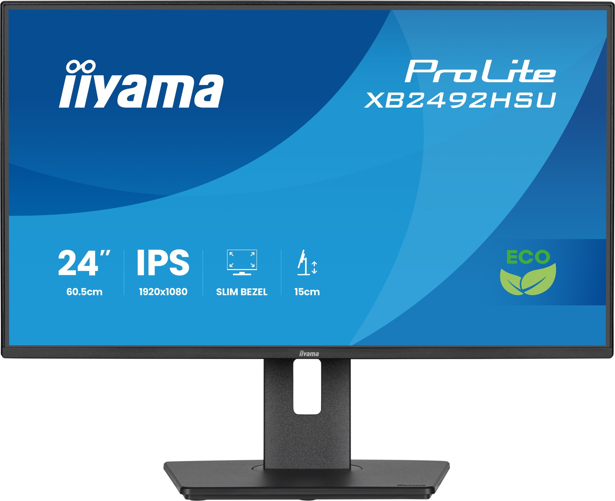 Monitor Iiyama ProLite XB2492HSU B1, 24", Full HD, i zi