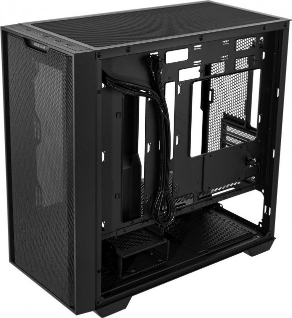 Kasë Asus A21, e zezë, Mini Tower