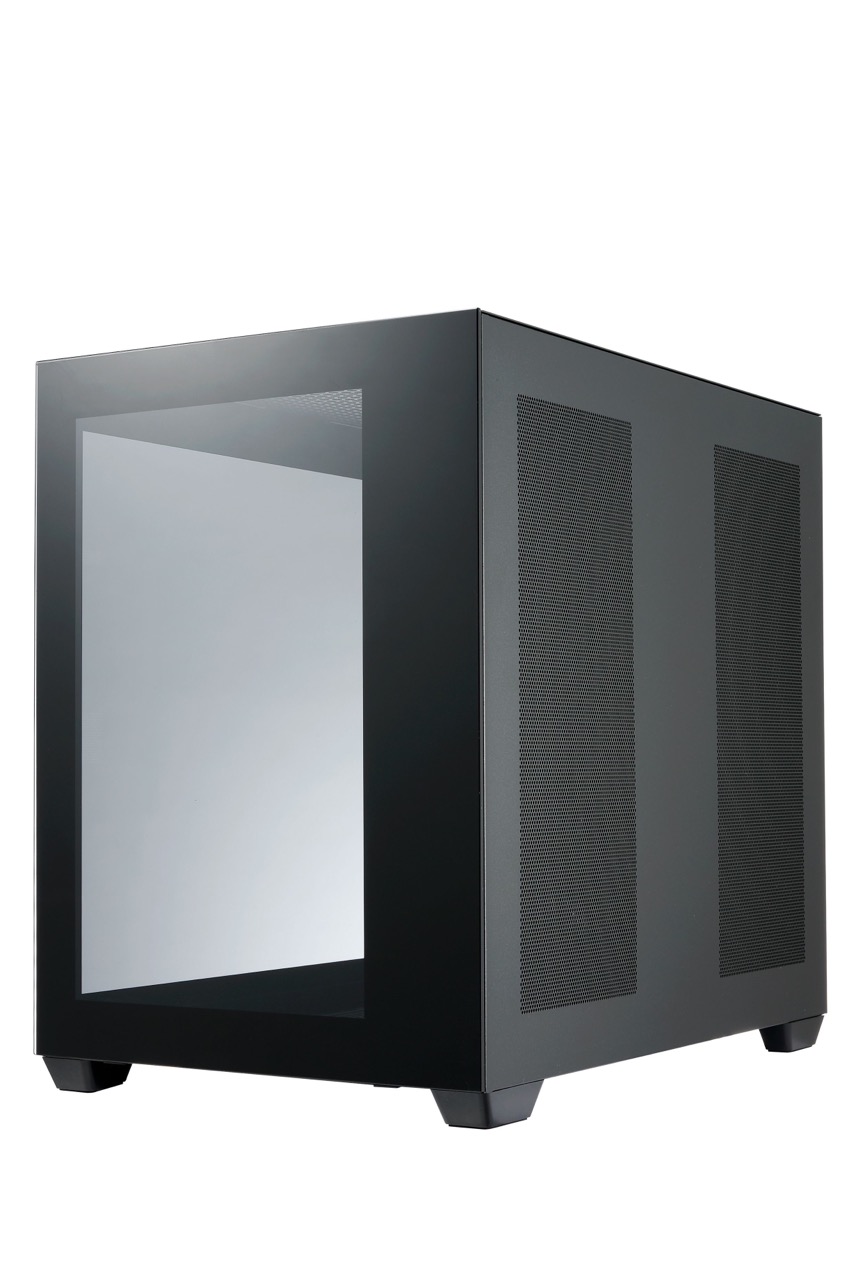 Kutia kompjuterike FSP Fortron CMT380, MIDI ATX, për desktop, e zezë