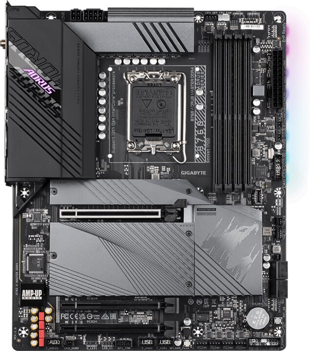 Матична плоча GIGABYTE B760 AORUS MASTER DDR4 - Intel B760