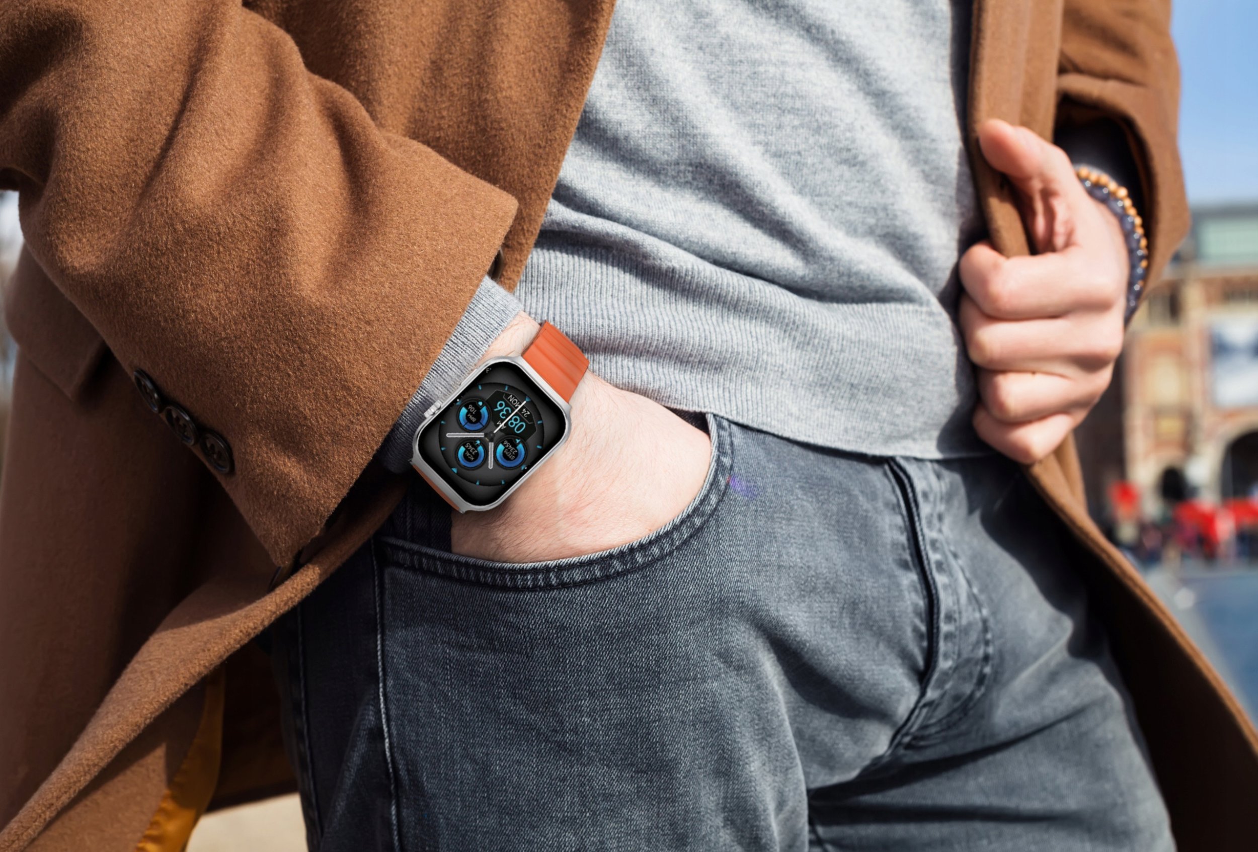 Ora inteligjente Kodak SW-7210, smartwatch, portokalli