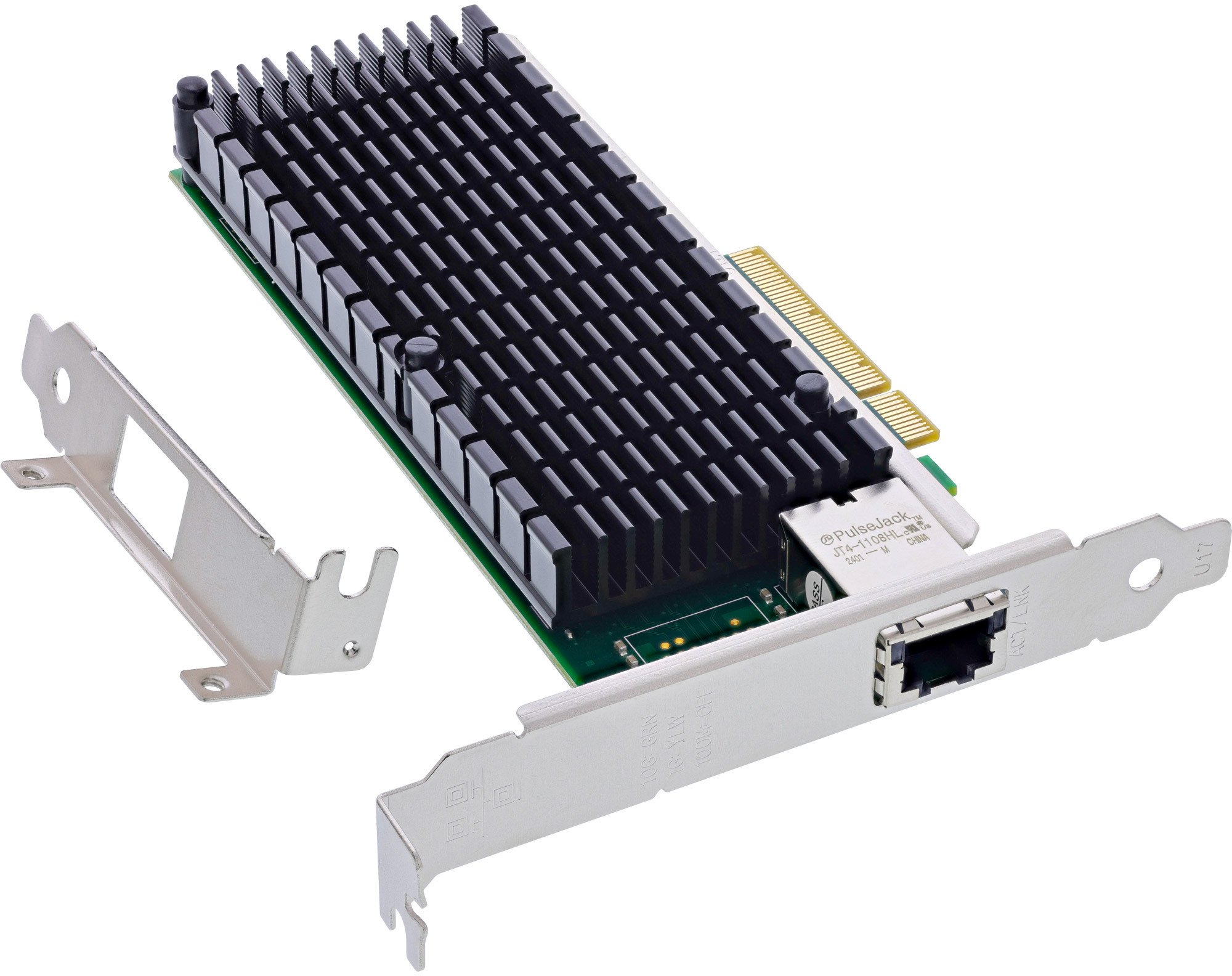 Kartë rrjeti InLine 10-Gigabit, 1x RJ45 10Gb/s, PCIe x8