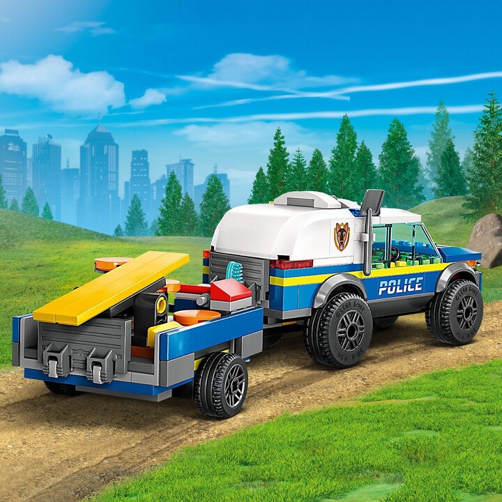 Set LEGO® City 60369 Mobile police dog training area, 197 pjesë