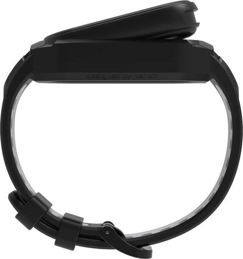 Rrip ore inteligjente Tech-Protect Armour për Xiaomi Smart Band 8 8 NFC, TPU, i zi