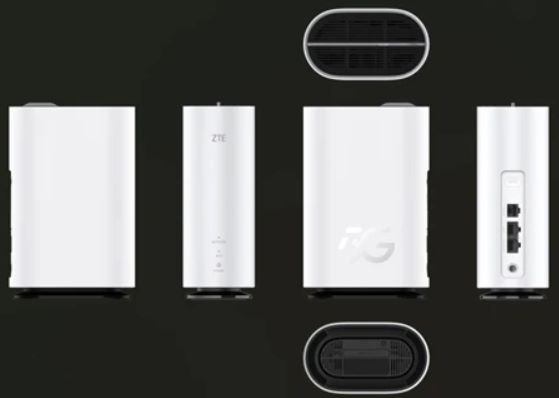 Router ZTE G5C, WiFi, i bardhë