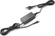 Adaptues karikues laptopi HP 45W AC, lidhës 4.5mm, i zi