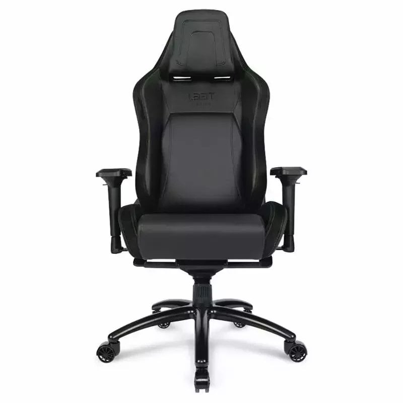 Karrige lojërash L33T Gaming E-Sport Pro Comfort, 4D, lëkurë PU, e zezë