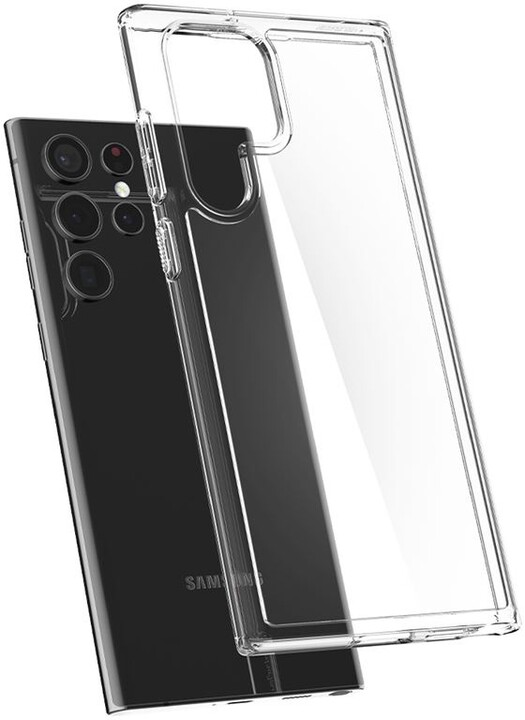 Spigen заштитна футрола Ultra Hybrid за Samsung Galaxy S22 Ultra, чист