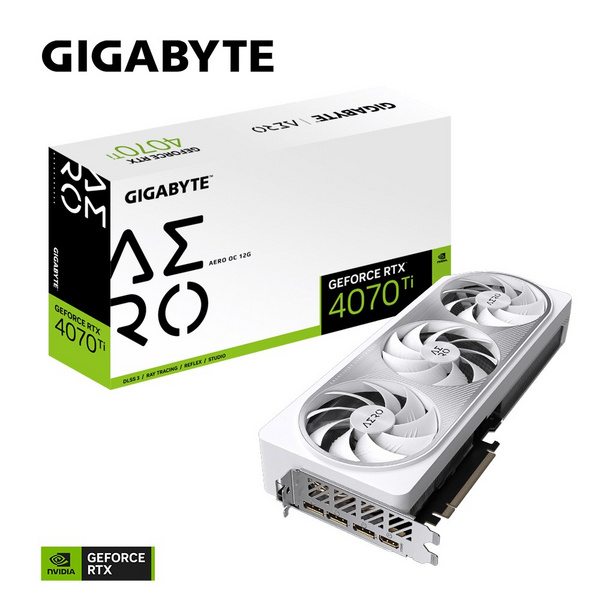 Kartë grafike GIGABYTE NVIDIA GeForce RTX 4070 Ti, OC, 12 GB GDDR6X