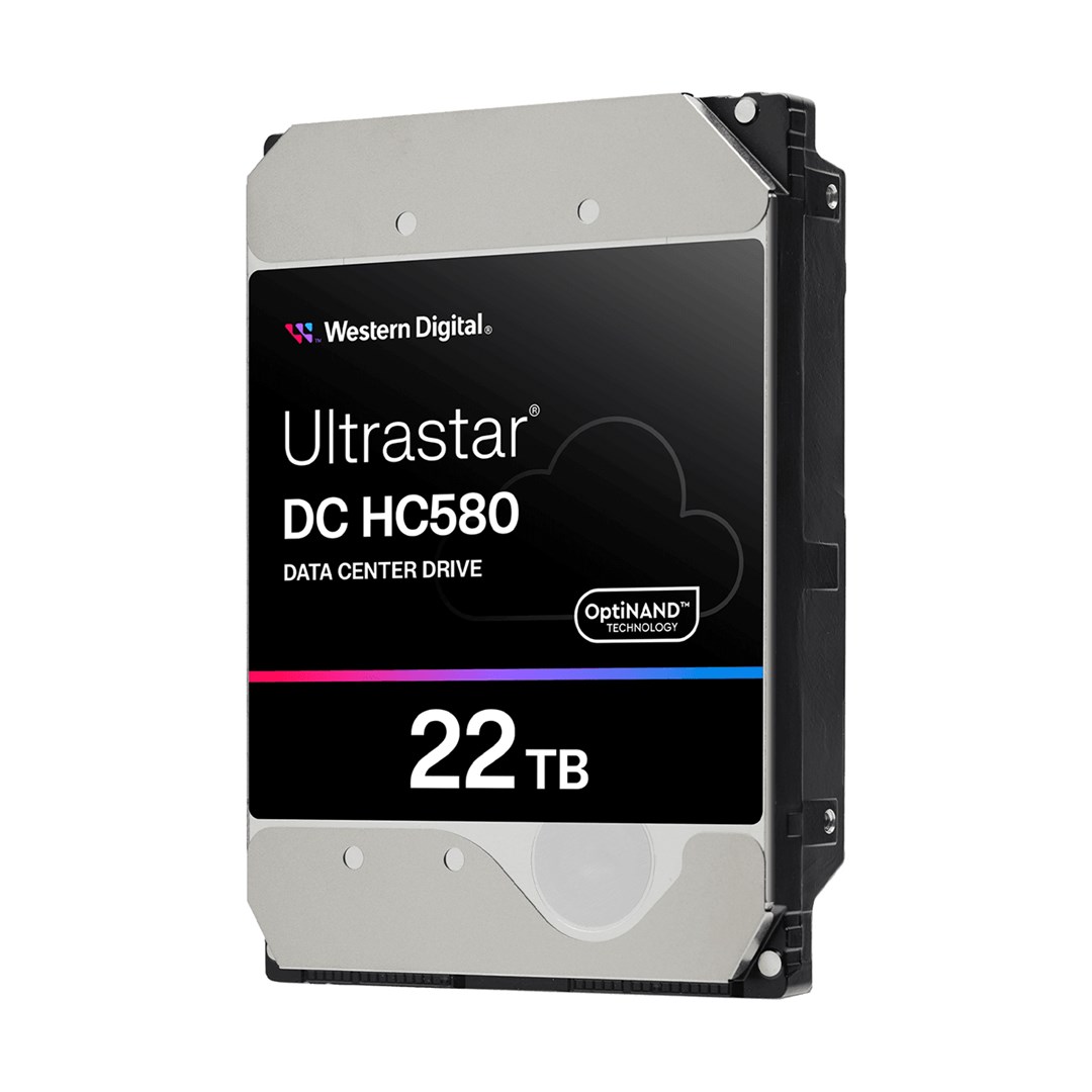Hard Disk HGST WD Ultrastar DC HC580, 22TB, 3.5" Internal, SATA, CMR, 7200rpm, 550TB TBW, 512e Format