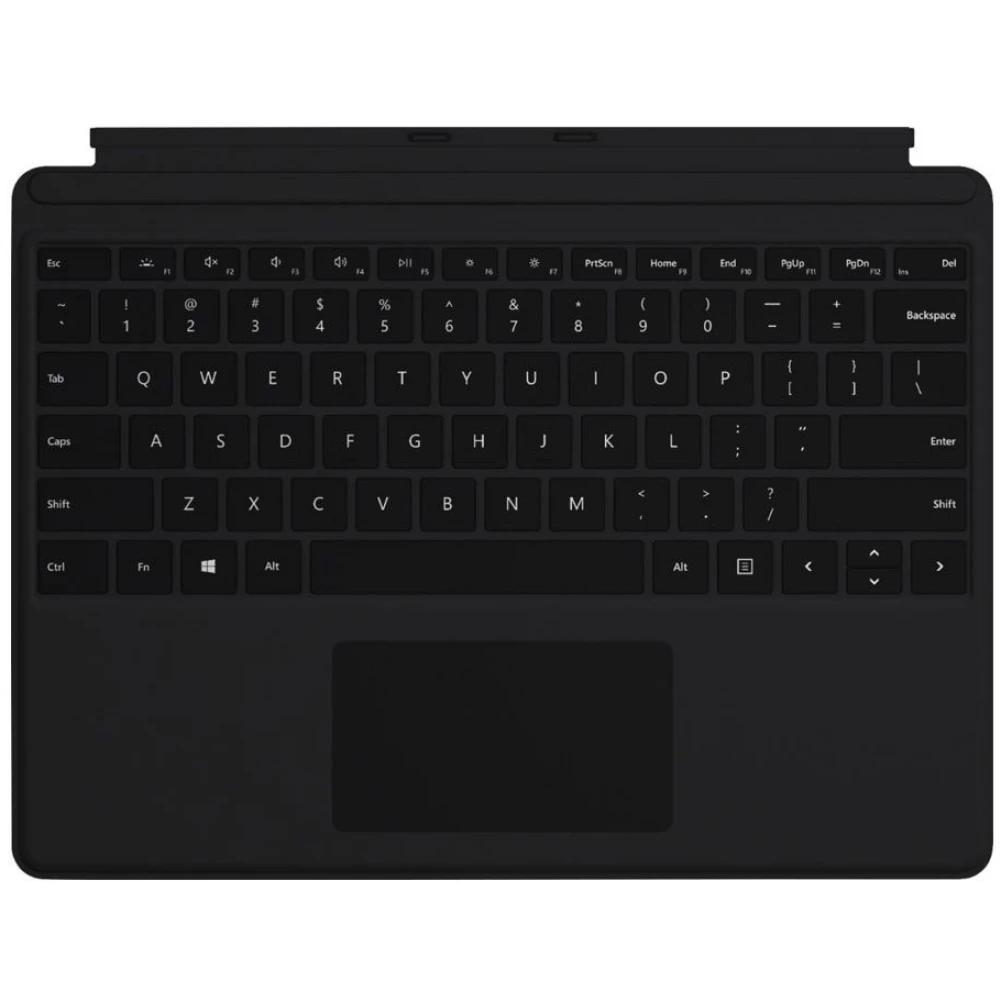 Tastierë Microsoft Surface Pro X Keyboard, layout ENG, me touchpad, e zezë