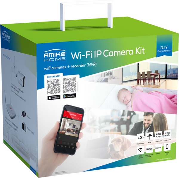 Set kamerash AMIKO WIFI KIT-6900