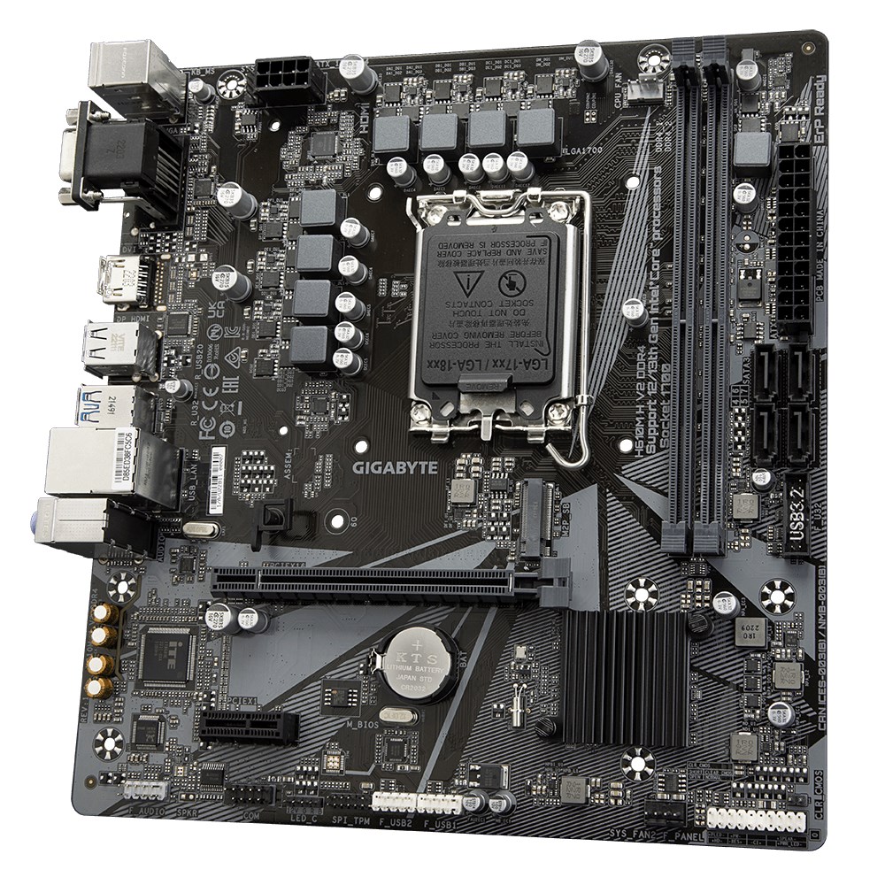 Pllakë amë Gigabyte H610M H V2 DDR4