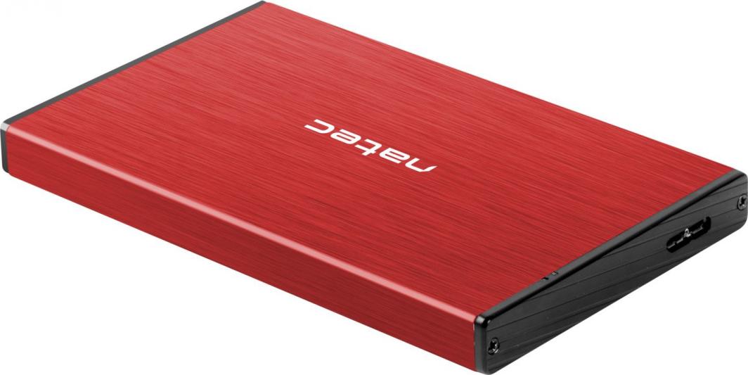 Korniza Natec RHINO GO SATA 2.5 "USB 3.0 RED (NKZ-1279), e kuqe