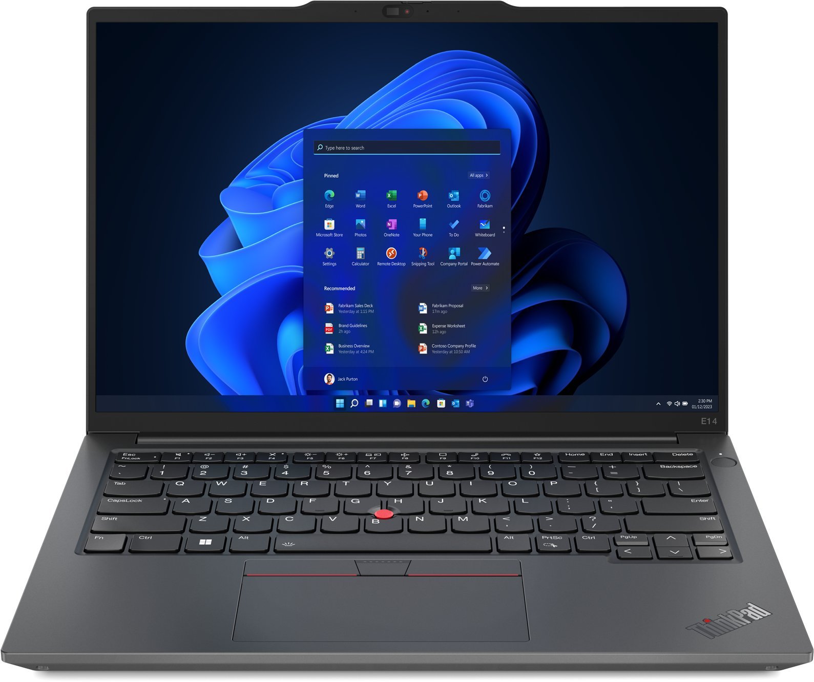 Laptop Lenovo ThinkPad E14 Gen 5, 14", Ryzen 3 7330U, 8GB RAM, i zi