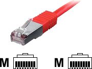 Kabllo rrjeti EQUIP Patchcord, SF/UTP, Cat5e, 1m, (705420), e kuqe