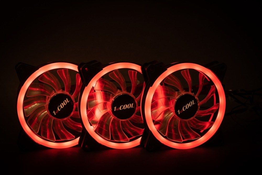 Ventilator PC 1stCOOL AURA EVO F12 ARGB, set 3x120mm, ARGB Rainbow, i bardhë