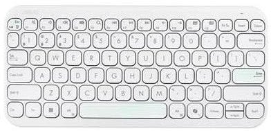 Tastierë wireless ASUS KW100, layout ENG, e bardhë