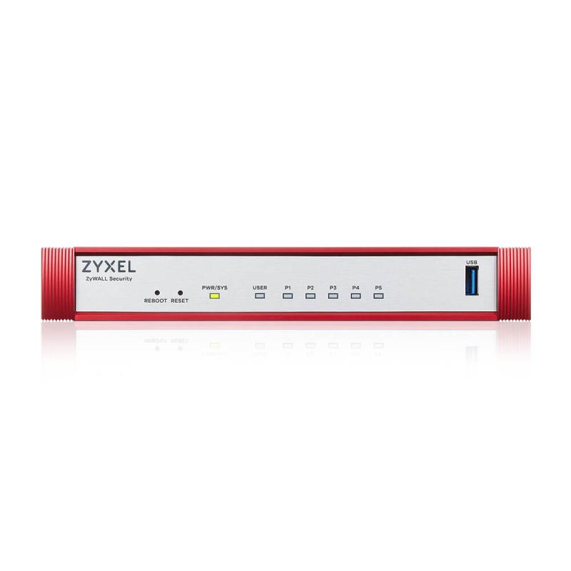 Firewall hardware Zyxel USGFLEX50H, 10 Gbps, PoE+, gri