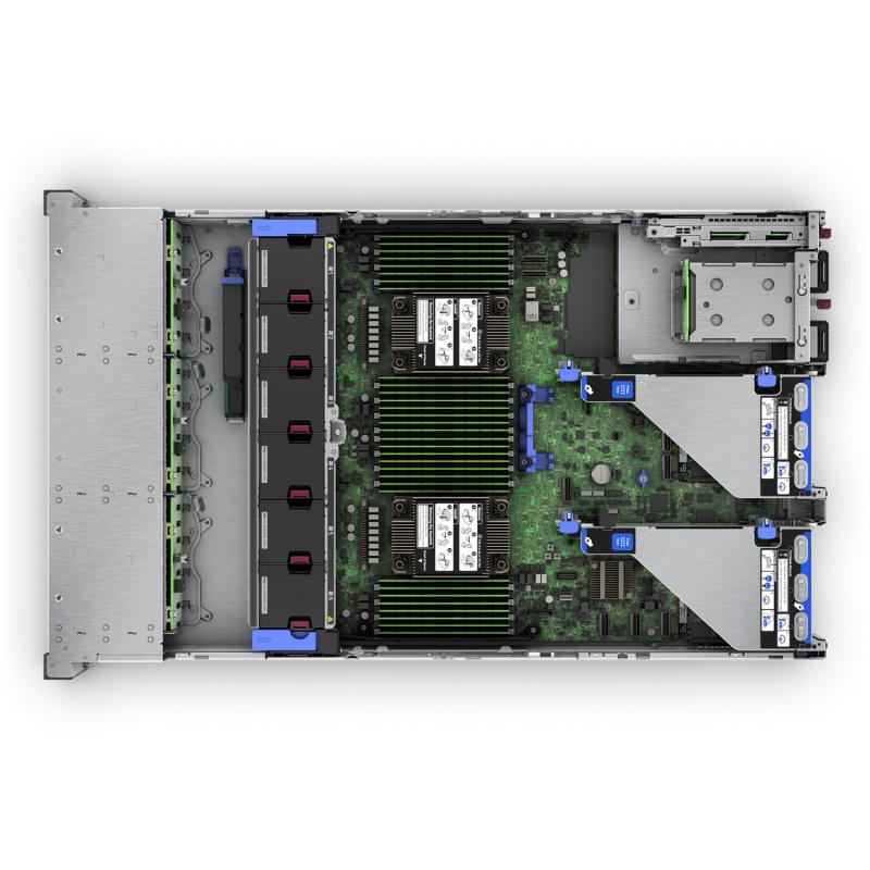 Server rack HPE ProLiant DL380 Gen11, Xeon Silver 4510 2.4 GHz, 64GB RAM, SSD 2 x 960GB