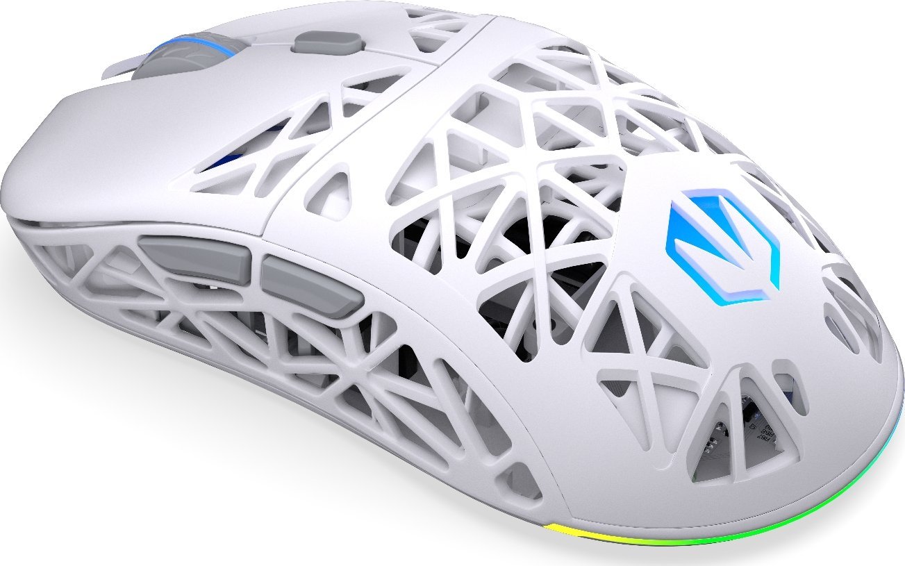 Maus gaming Endorfy LIV Wireless Onyx, 12000 DPI, 69 g, i bardhë