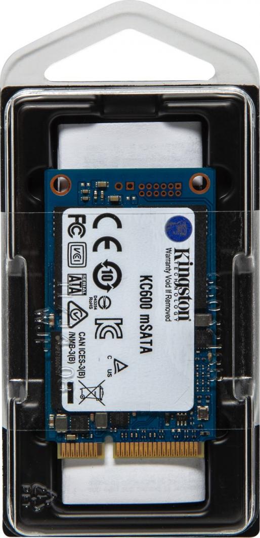 Hard disk Kingston KC600 512GB mSATA SATA III SSD (SKC600MS / 512G)