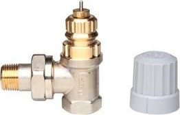 Valvul termostatike këndore Danfoss RA FN, 3/8", DN10, metalike