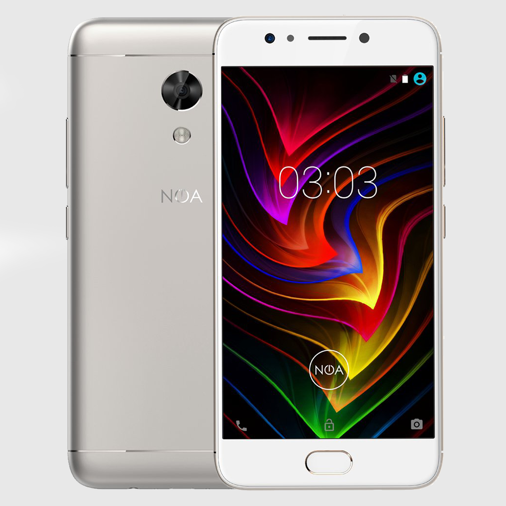 Celular smartNoa N2, 5", 3GB/32GB, i argjendtë