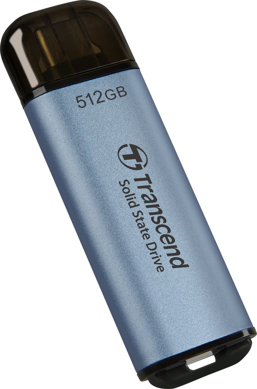 SSD i jashtëm Transcend ESD300C, 512GB, USB Type C, blu